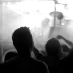 Zuschauer auf einem Konzert